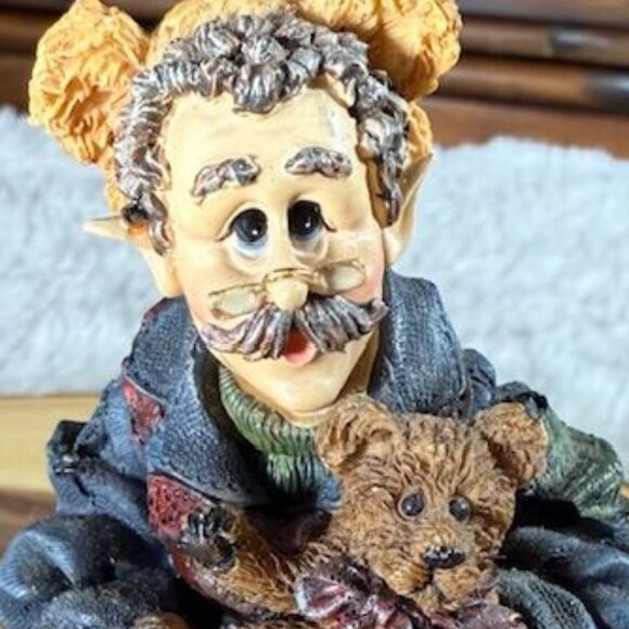 Vintage Boyds Bears T.H. Bean...The Bearmaker Elf The Wee Folkstone Collection - Picture 2 of 12